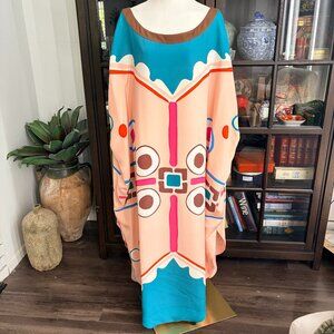 HESTER BLY  THE HORIZON SILK KAFTAN